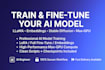train fine tune run your ai model llama embeddings stable diffusion maxgpu
