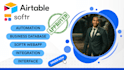 set up airtable softr airtable automation airtable database softr webapp