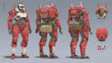 draw your sci fi character mecha character, robot etc