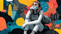 create a unique street pop art illustration