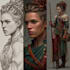 dnd character art and dnd character art
