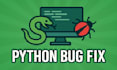 fix python errors, bugs, and code issues
