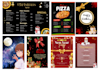 design event cards, menus, invitations and posters