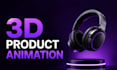 create stunning 3d product animation