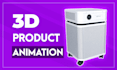 create stunning 3d product animation