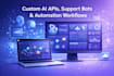 build custom ai apis bots and automation workflows