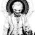 create a horror and gothic line art illustrations