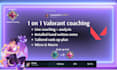coach you as an semi pro valorant player