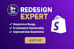 redesign and optimize your shopify store to increase sales