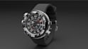 design and create detailed 3d wristwatch model, clock animation and rendering