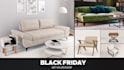 3d product rendering, create a sofa, chair, and furniture