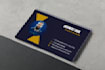 do double sided business card with unique style