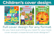 design your childrens book cover with your images
