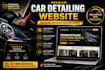 design a car detailing wordpress website with booking