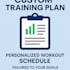 create a personalized sport training plan based on your goals