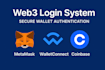 build a secure web3 authentication system with metamask and walletconnect