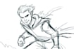 create raw and dynamic sketch art