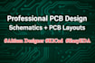 design pcb boards and custom electronic circuits