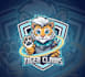 create a tiger mascot logo with t shirt design
