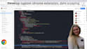 develop custom chrome extension, data scraping