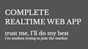 develop a realtime web app with react, node, socket io and ai
