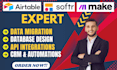 airtable, airtable database, airtable automation, airtable crm, softr integratea