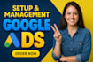be your google ads expert for setup, management, and optimization