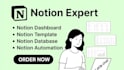build a custom notion template, notion pages and notion dashboard setup