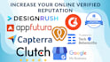 optimize goodfirm clutch designrush g2 gmb techbehemoths for website reputation