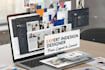 indesign brochure catalog book layout designer adobe expert