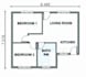 modern house map 2d floor plan architectural drawing