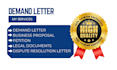 draft a dispute resolution letters, business proposal, and as US attorney