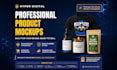 create professional product mockups for your brand and ecommerce store