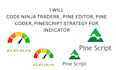 code ninja trader8 , pine editor, pine coder, pinescript strategy for indicator