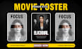 design a movie poster for short films and youtube movies