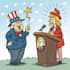 create funny political cartoons