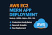 deploy your mern or nodejs app on AWS ec2 with nginx and pm2