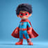 create a awesome superhero cartoon character