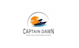 design classic powerful captain dawn logo