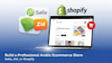 build a professional arabic ecommerce store on salla, zid