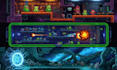 do pixel art animation pixel game art as video game environment scene pixel map