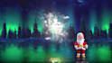 do magic santa logo animation for christmas