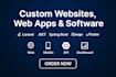 build full stack websites, apis, mobile apps and custom software solutions