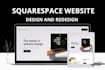 build a professional and responsive squarespace website