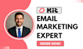 setup convertkit newsletter kit email sequence kit landing page kit automation