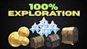 explore your map to a 100 percent
