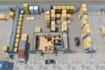 visualize industrial warehouse,factory layout, logistic center, office rendering