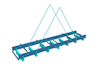 design and analyze steel structure in staad pro