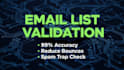verify, clean and validate your email list accurately