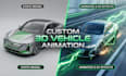 create 3d car animation vehicle animation driving simulation automotive